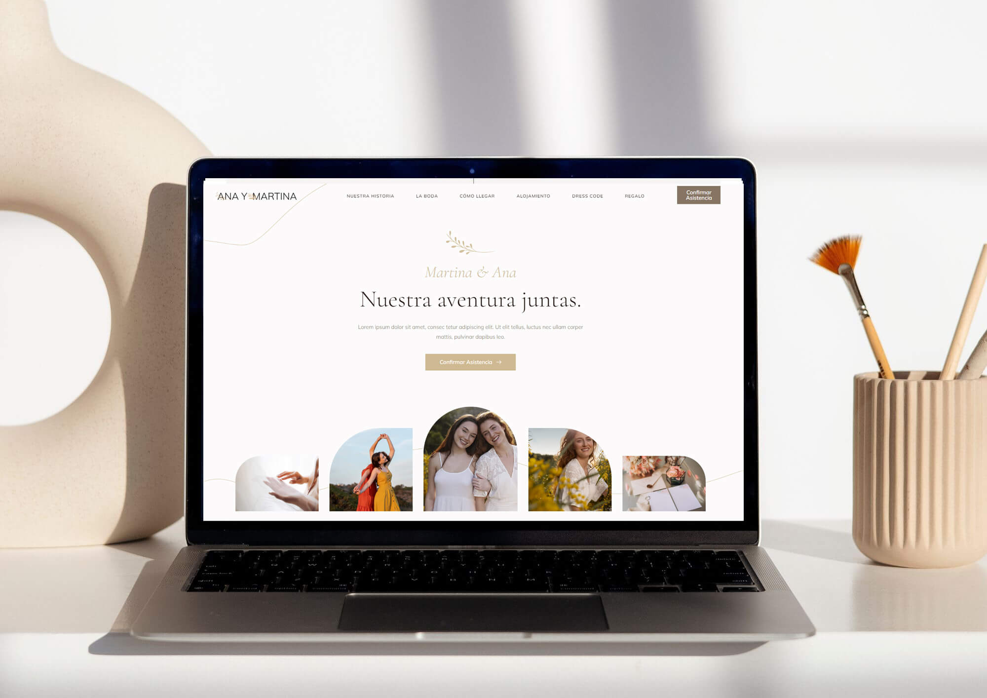 Web para novios Itaca